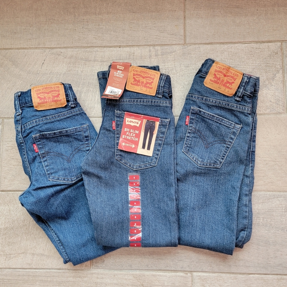 Levi’s Jeans – Kids Size 8  Bundle